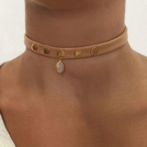 Chan Luu Moonstone Pendant Choker